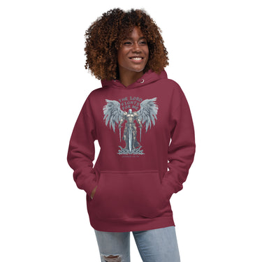 “The Lord Fights for Me” Unisex Premium Hoodie 4